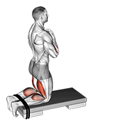 self assisted inverse leg curl (on floor) | כפיפת רגל הפוכה בעזרה עצמית (על הרצפה)